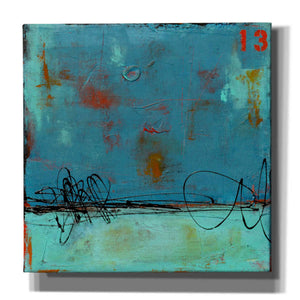 'Blue Bay Marina I' by Erin Ashley, Canvas Wall Art