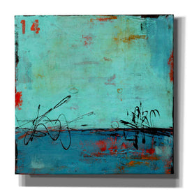 'Blue Bay Marina II' by Erin Ashley, Canvas Wall Art