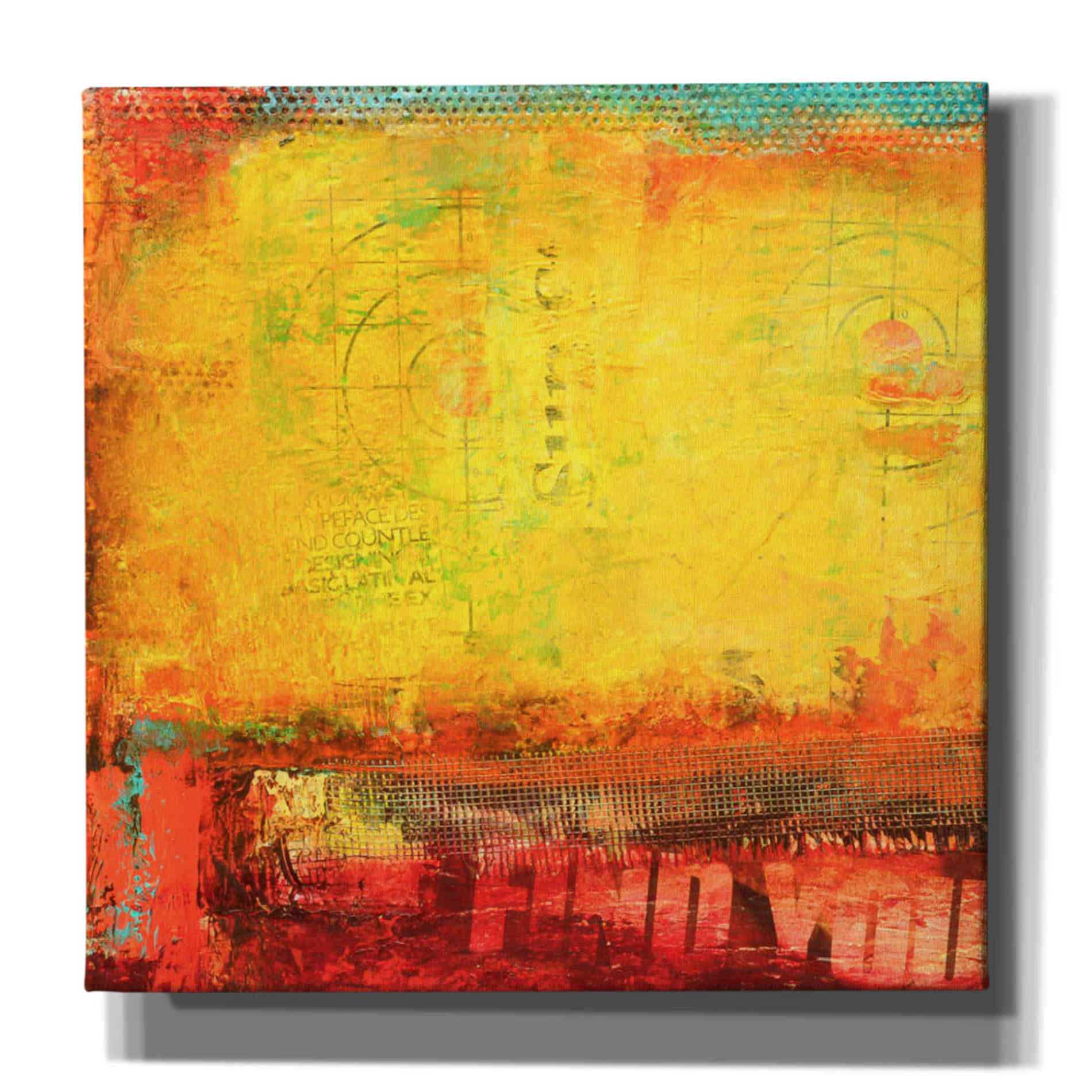 'Inner Circle II' by Erin Ashley, Canvas Wall Art