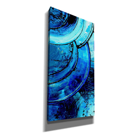 Image of 'Blue Moons I' by Erin Ashley, Canvas Wall Art