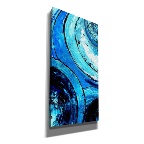 Image of 'Blue Moons II' by Erin Ashley, Canvas Wall Art