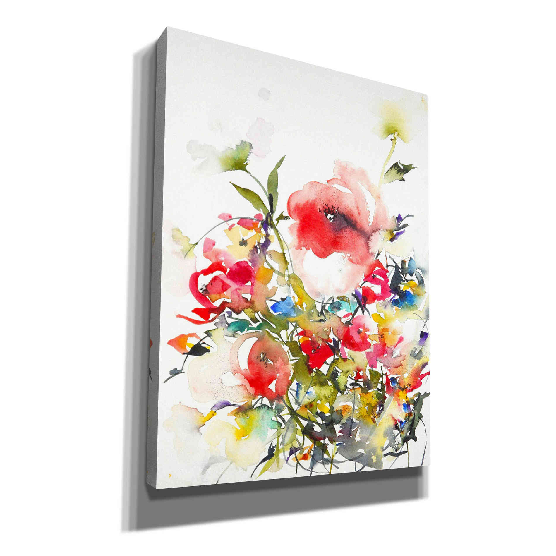 'Summer Garden One' by Karin Johannesson, Canvas Wall Art