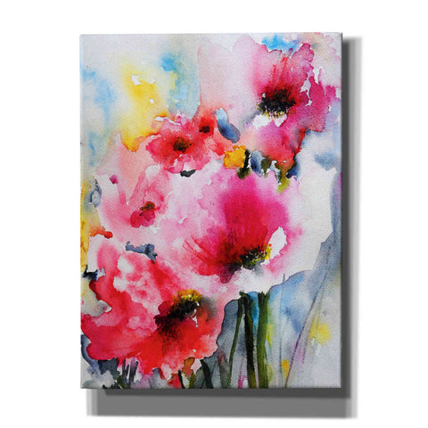 Image of 'Summer Poppies II' by Karin Johannesson, Canvas Wall Art