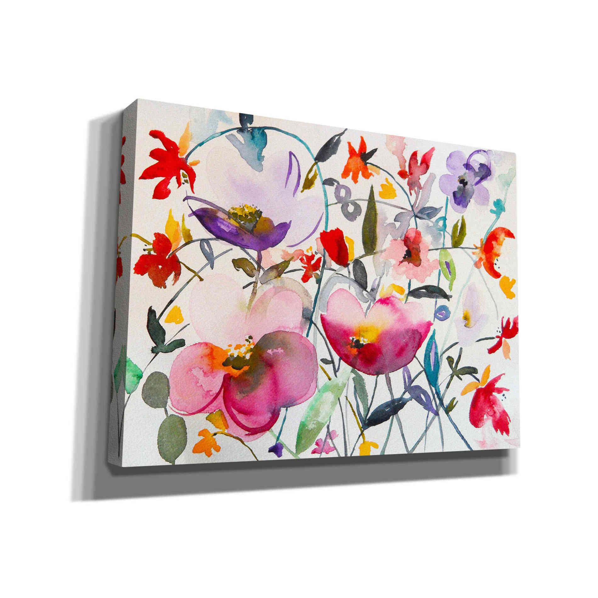 'Bohemian Garden' by Karin Johannesson, Canvas Wall Art