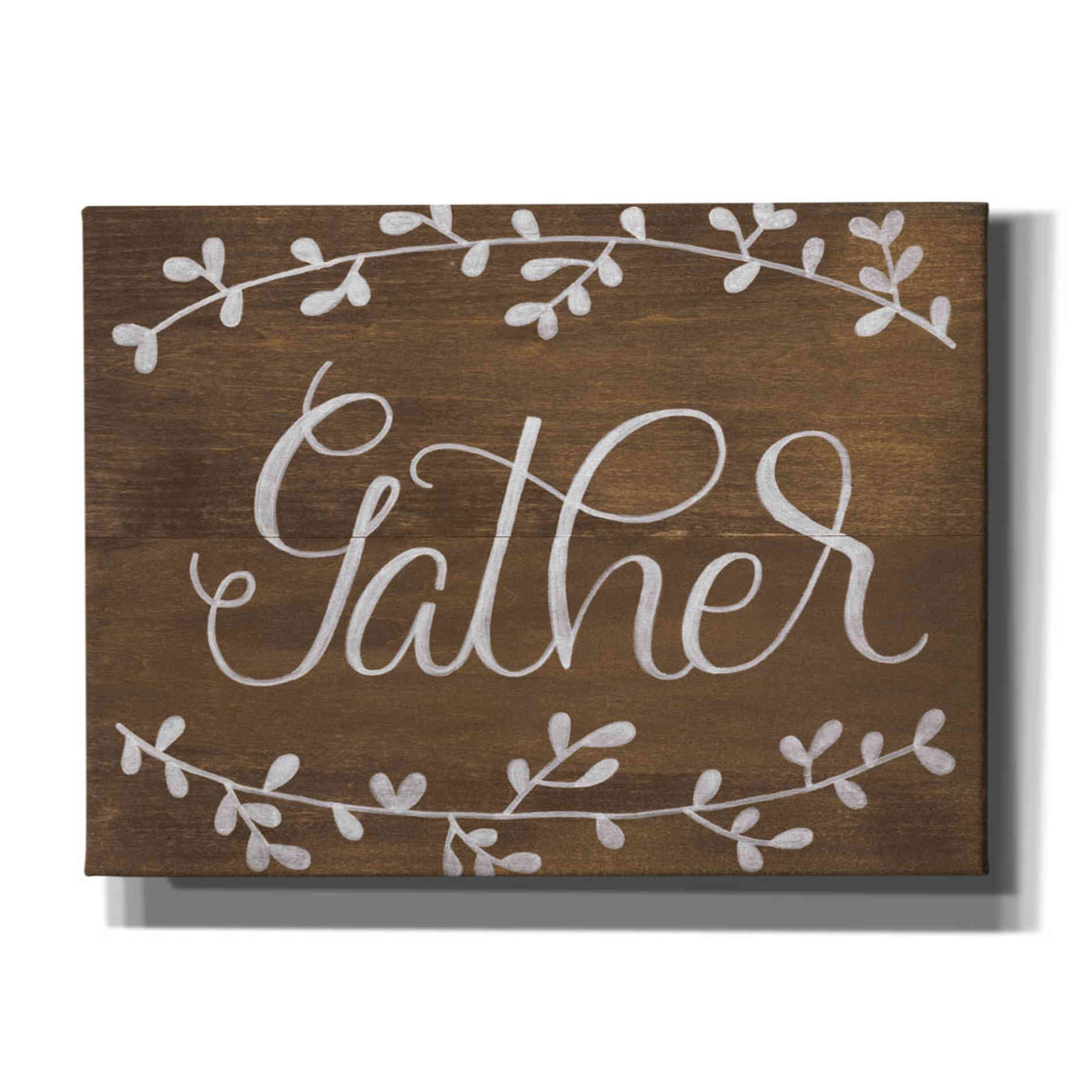 'Gather Leaf' by Fearfully Made Creations, Canvas Wall Art