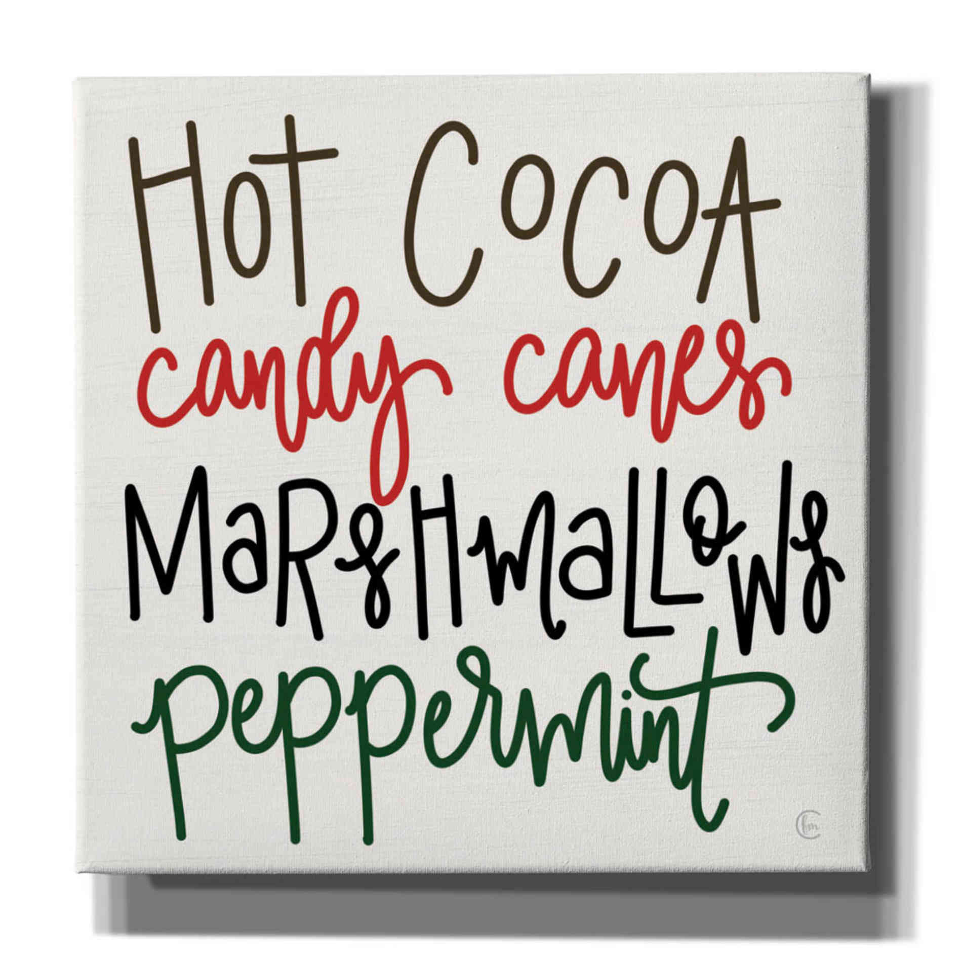 'Christmas Candy' by Fearfully Made Creations, Canvas Wall Art