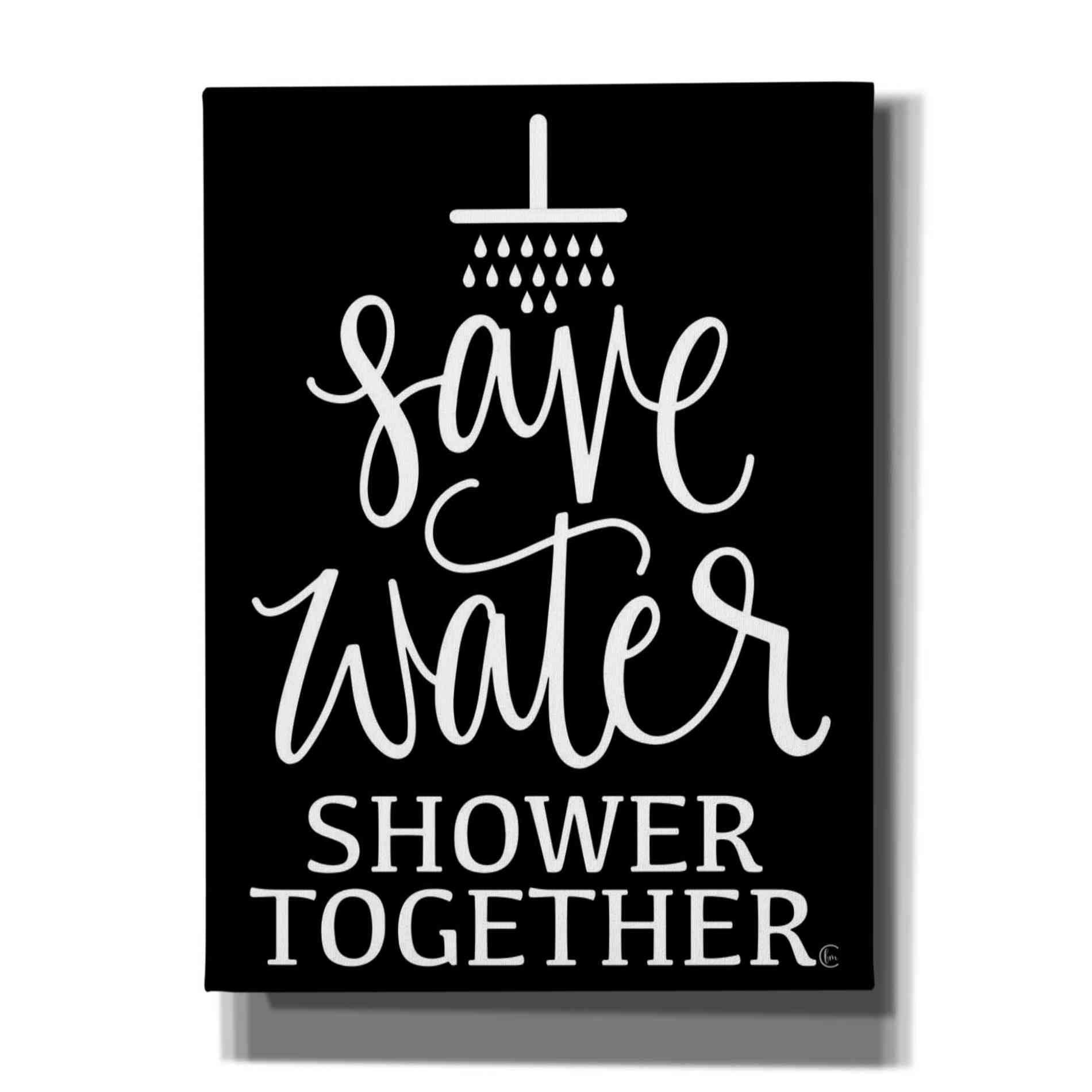 'Shower Together' by Fearfully Made Creations, Canvas Wall Art