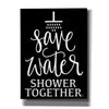 'Shower Together' by Fearfully Made Creations, Canvas Wall Art