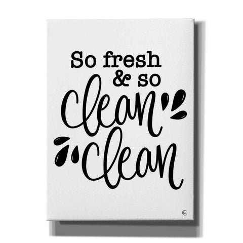 Image of 'So Clean Clean' by Fearfully Made Creations, Canvas Wall Art