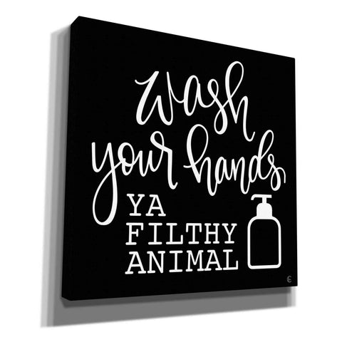 Image of 'Wash Your Hands' by Fearfully Made Creations, Canvas Wall Art