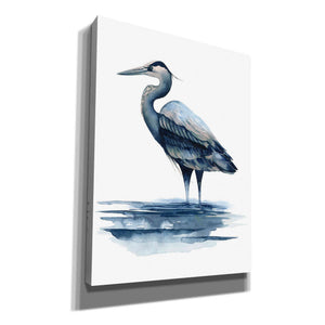 'Azure Heron I' by Grace Popp, Canvas Wall Art