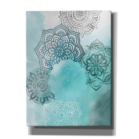'Ink Blot Mandala I' by Grace Popp, Canvas Wall Art