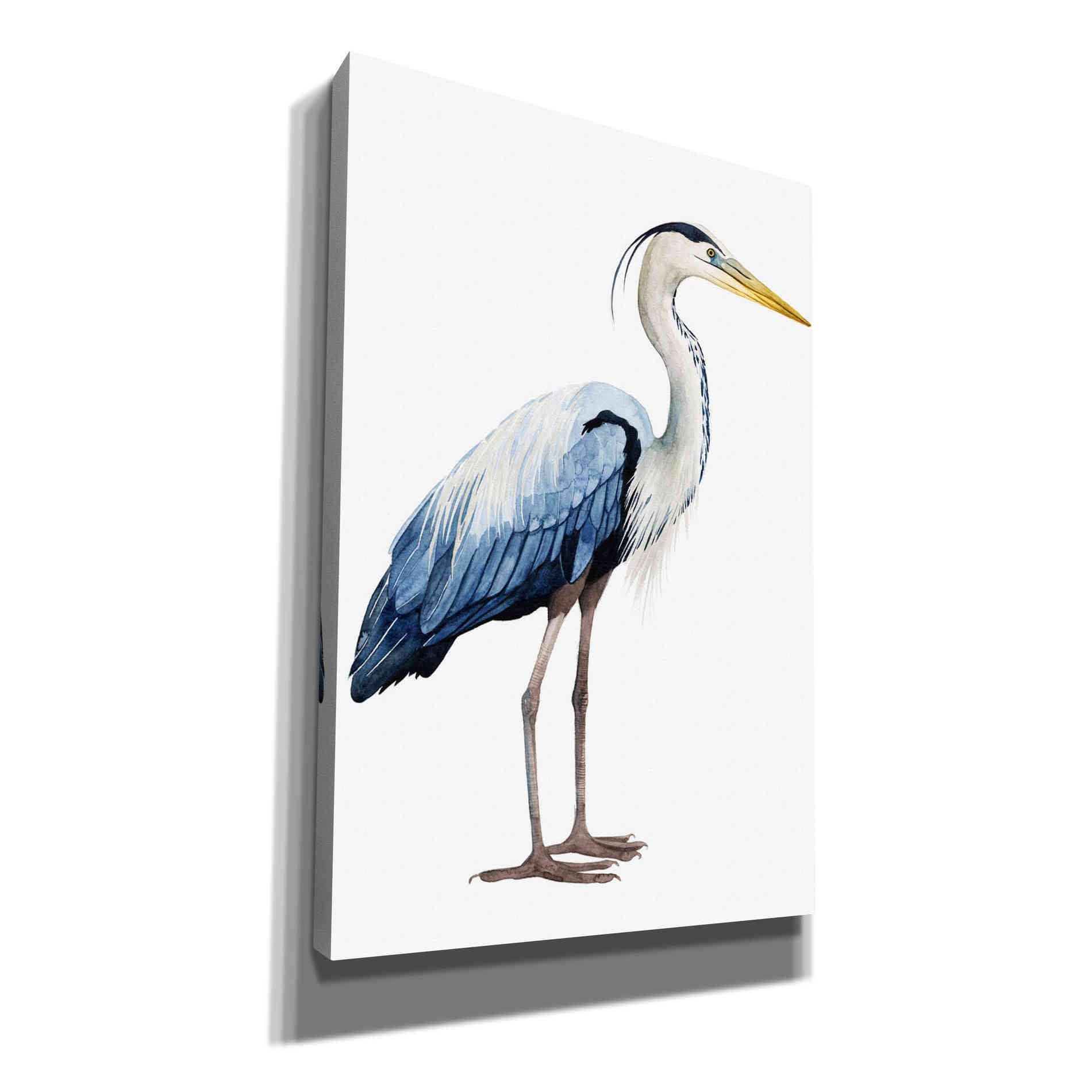 'Seabird Heron II' by Grace Popp, Canvas Wall Art