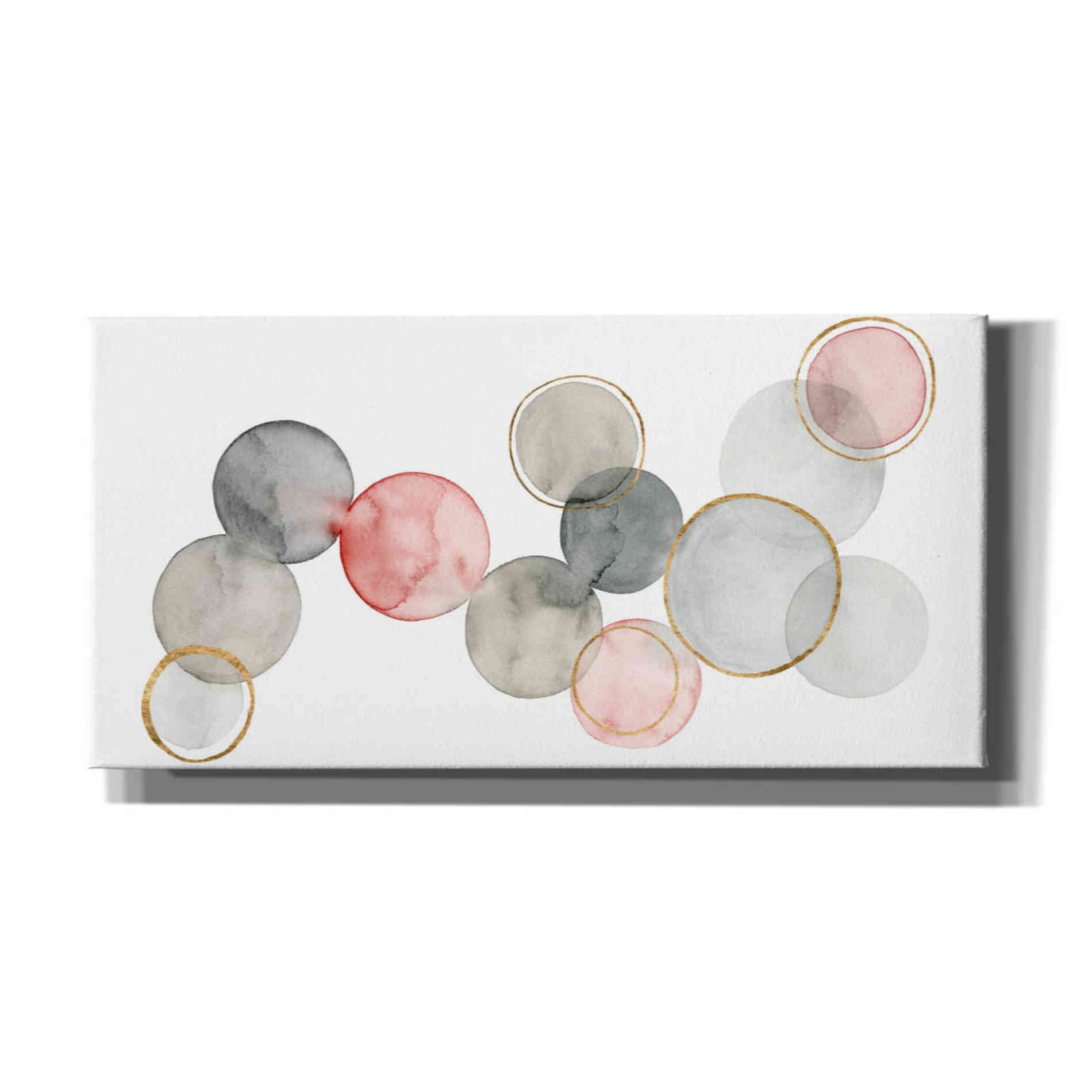 'Gilded Spheres I' by Grace Popp, Canvas Wall Art