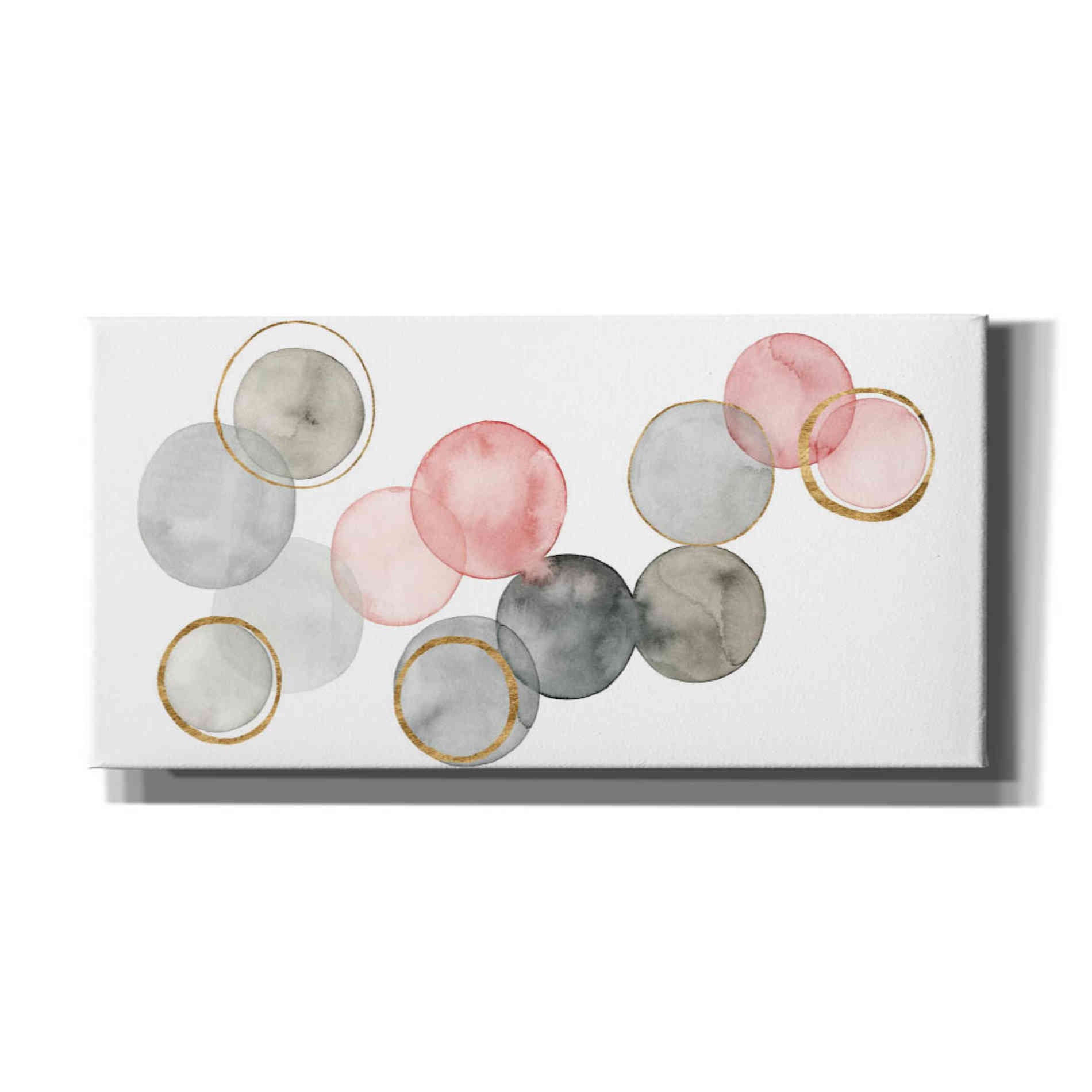 'Gilded Spheres II' by Grace Popp, Canvas Wall Art