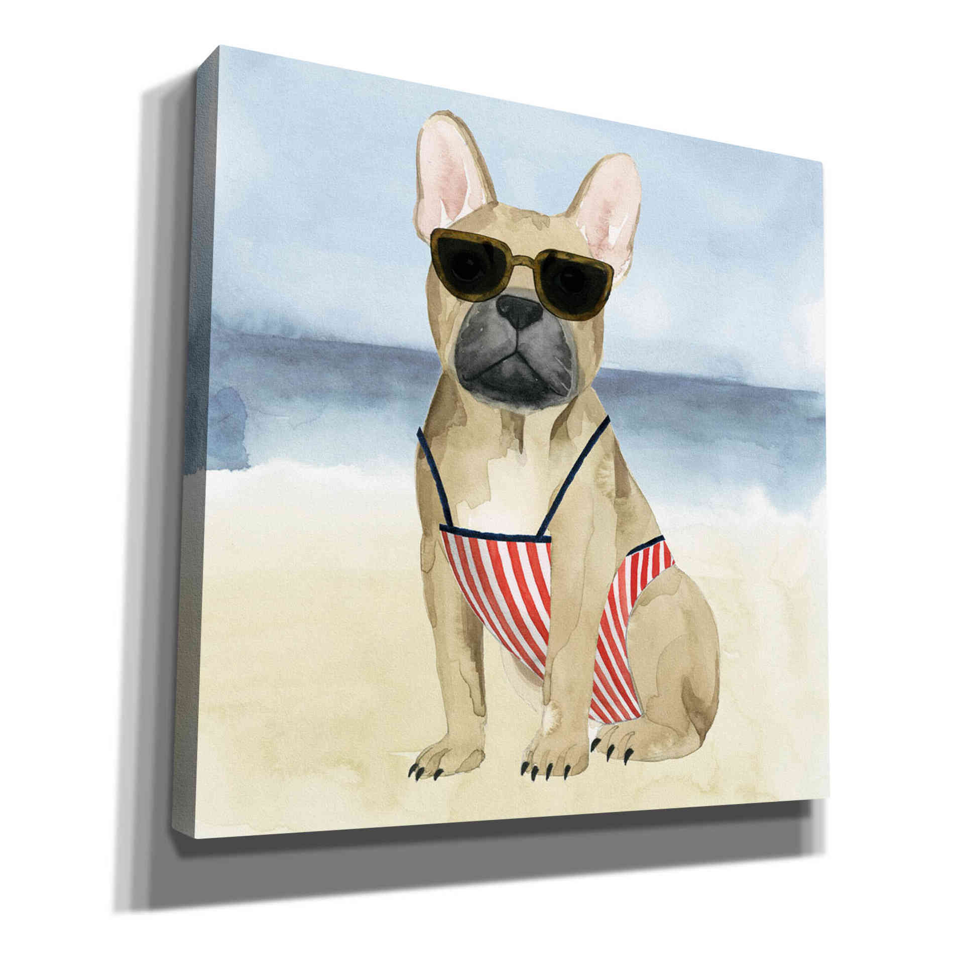 'Hot Dog I' by Grace Popp, Canvas Wall Art