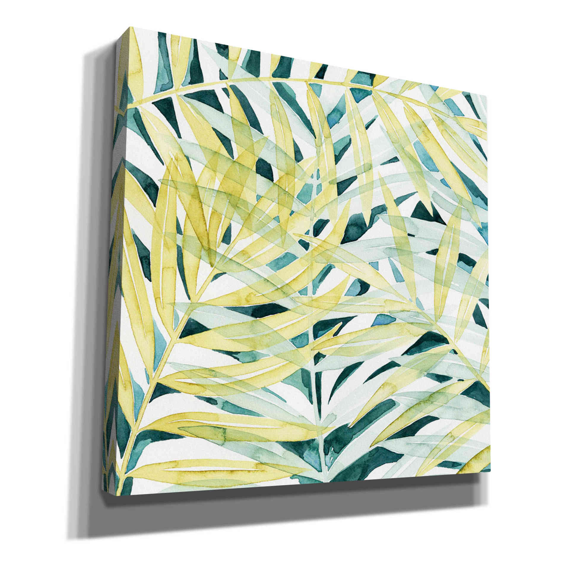 'Sunlit Palms II' by Grace Popp, Canvas Wall Art