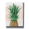 'Pineapple on Coral I' by Grace Popp, Canvas Wall Art