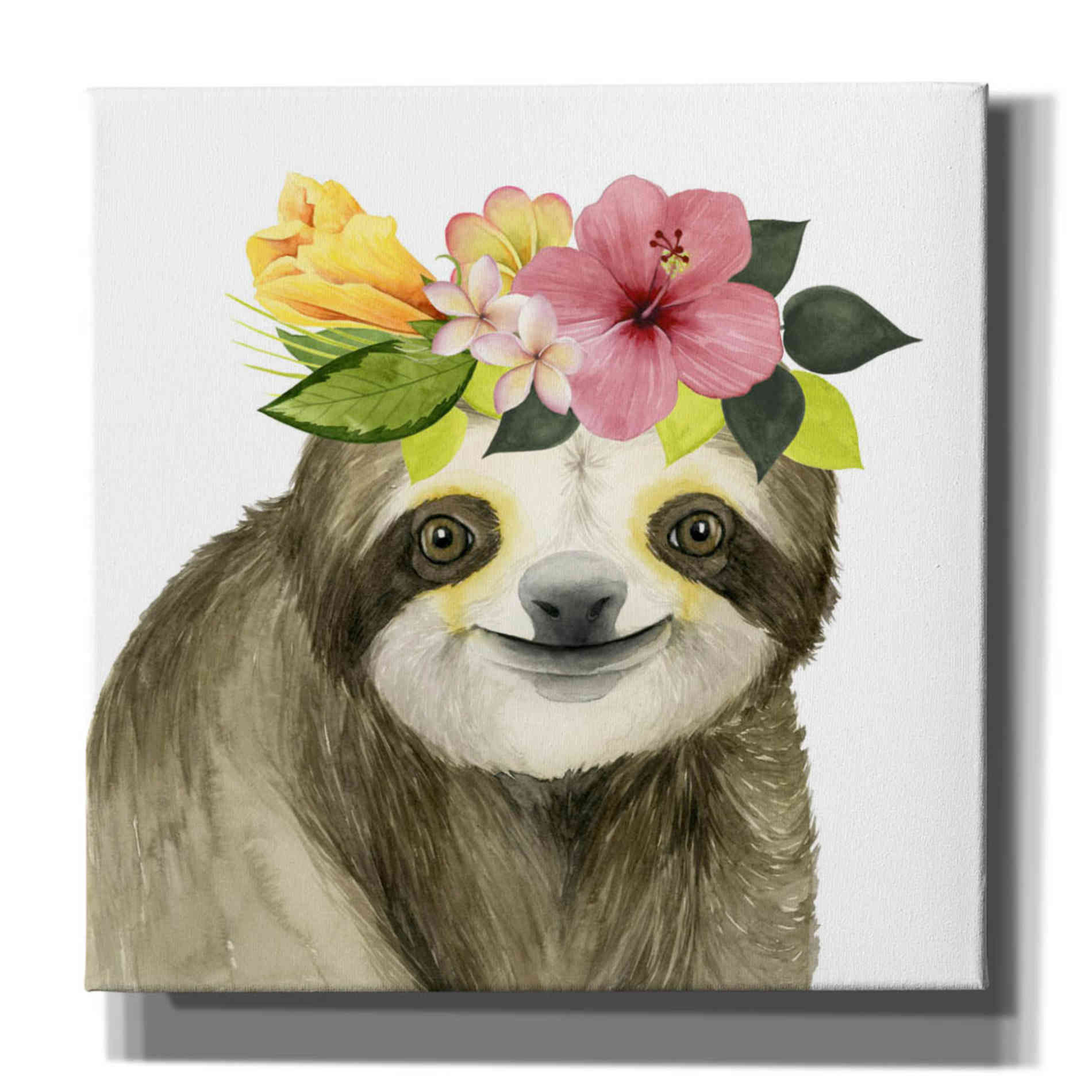 'Tropical Halo VIII' by Grace Popp, Canvas Wall Art