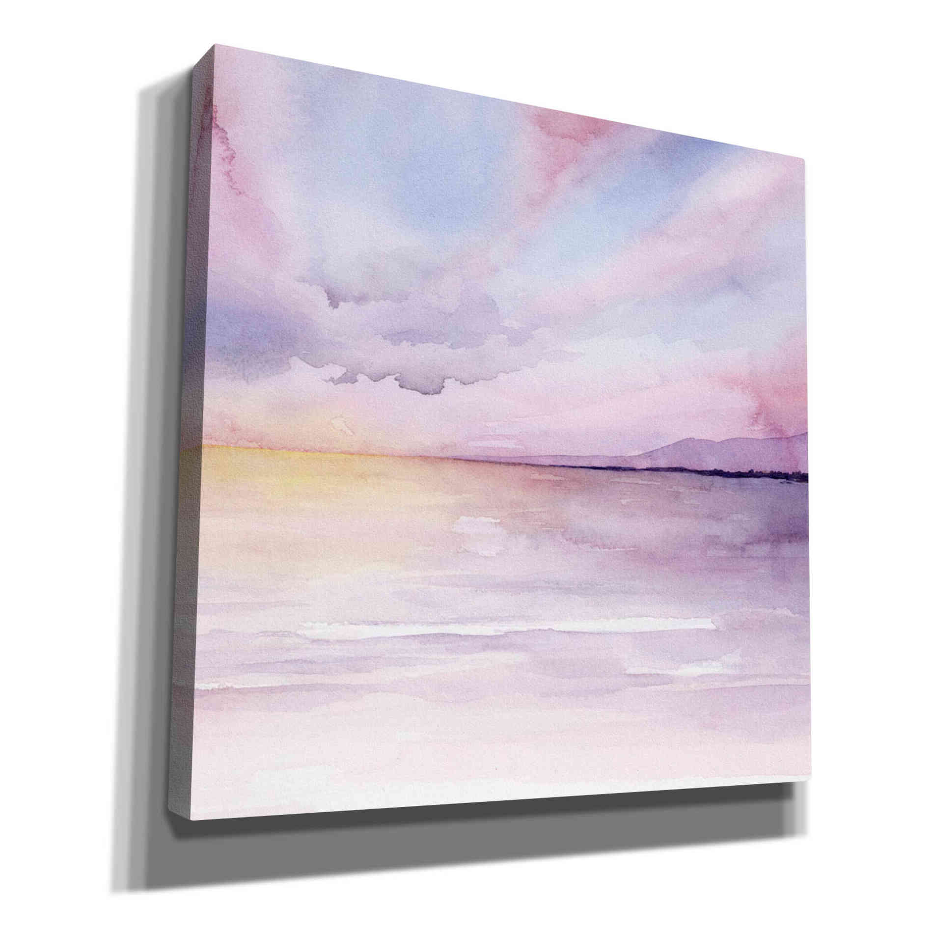 'Pale Sunset II' by Grace Popp, Canvas Wall Art