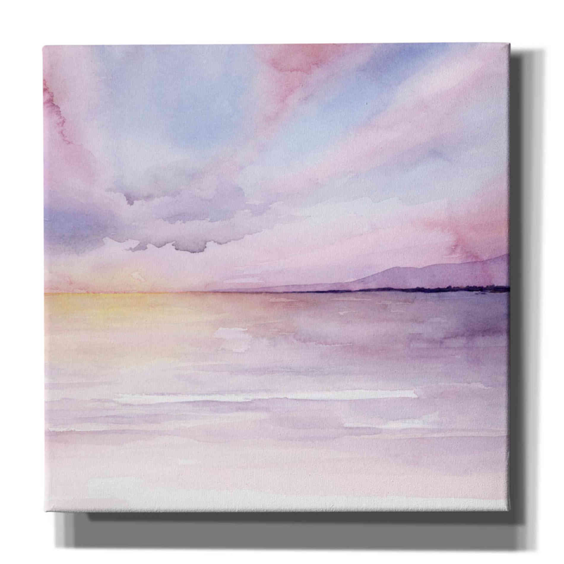 'Pale Sunset II' by Grace Popp, Canvas Wall Art