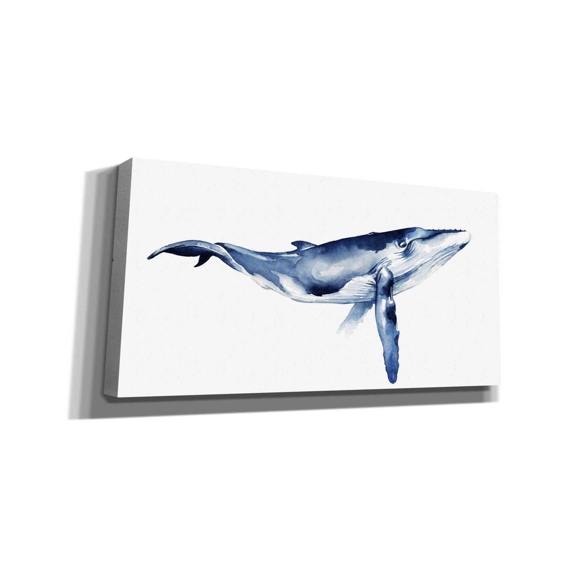 'Whale Portrait I' by Grace Popp, Canvas Wall Art