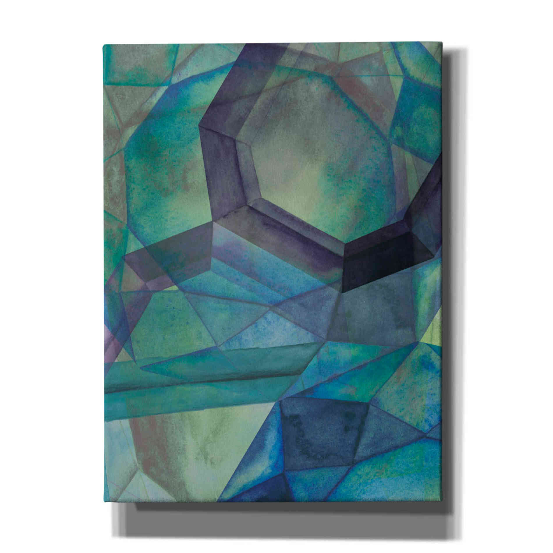 'Gemstones III' by Grace Popp, Canvas Wall Art