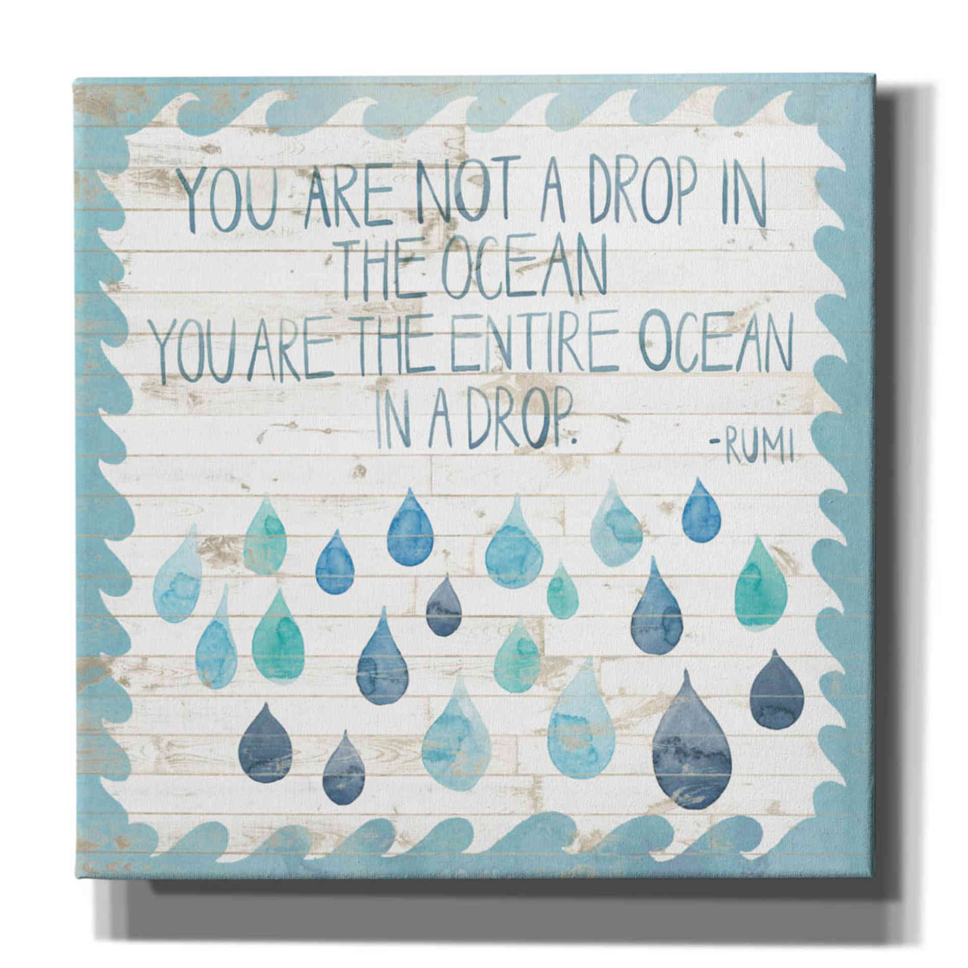 'Coastal Inspire IV' by Grace Popp, Canvas Wall Art