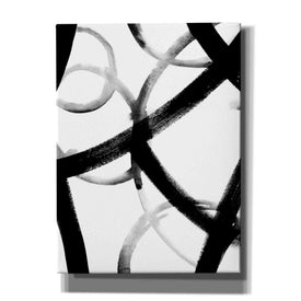 'Monochrome Ripple I' by Grace Popp, Canvas Wall Art