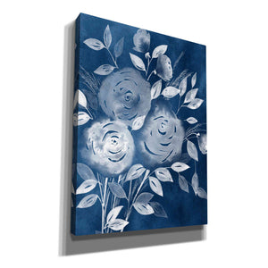 'Cyanotype Roses I' by Grace Popp, Canvas Wall Art