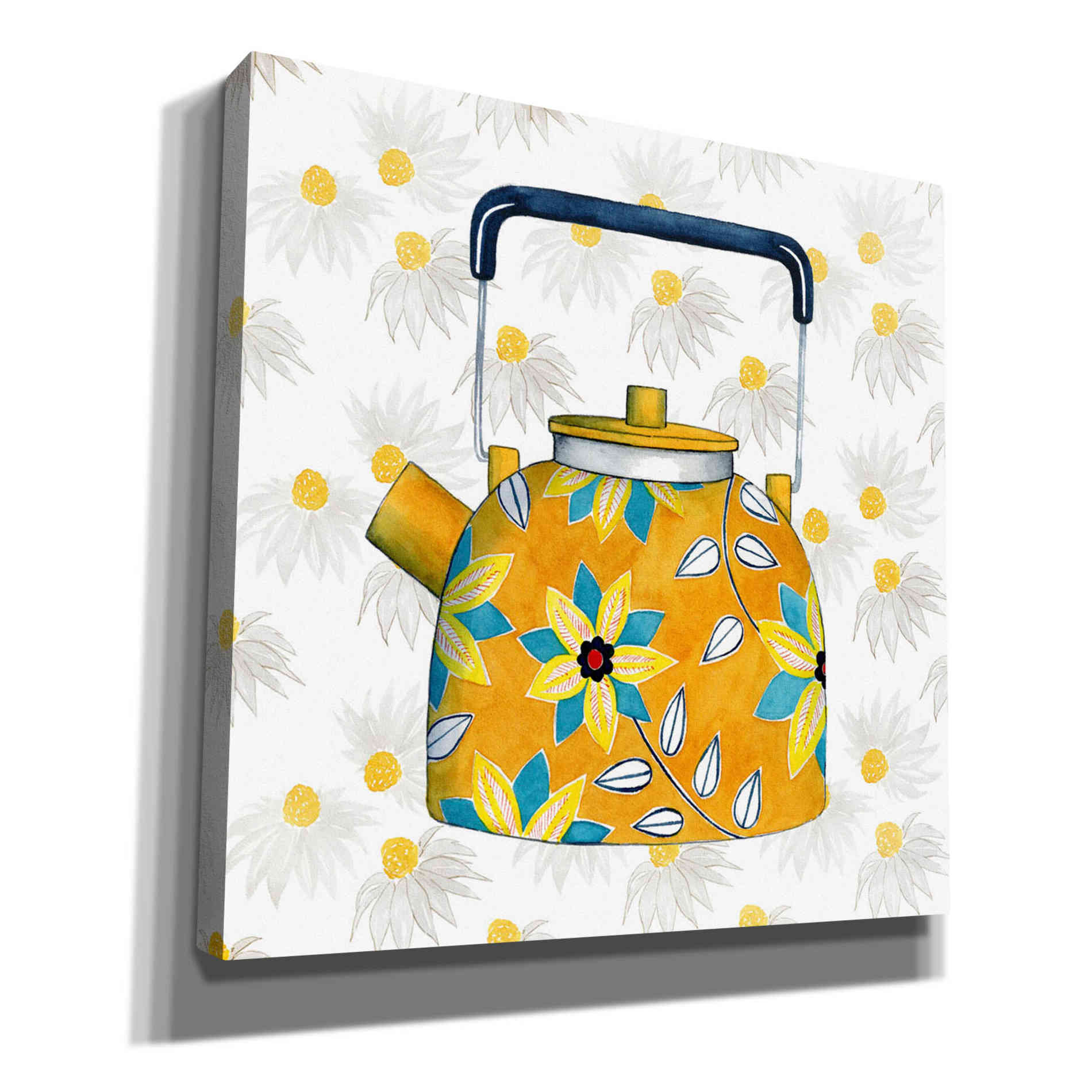'Sweet Teapot III' by Grace Popp, Canvas Wall Art