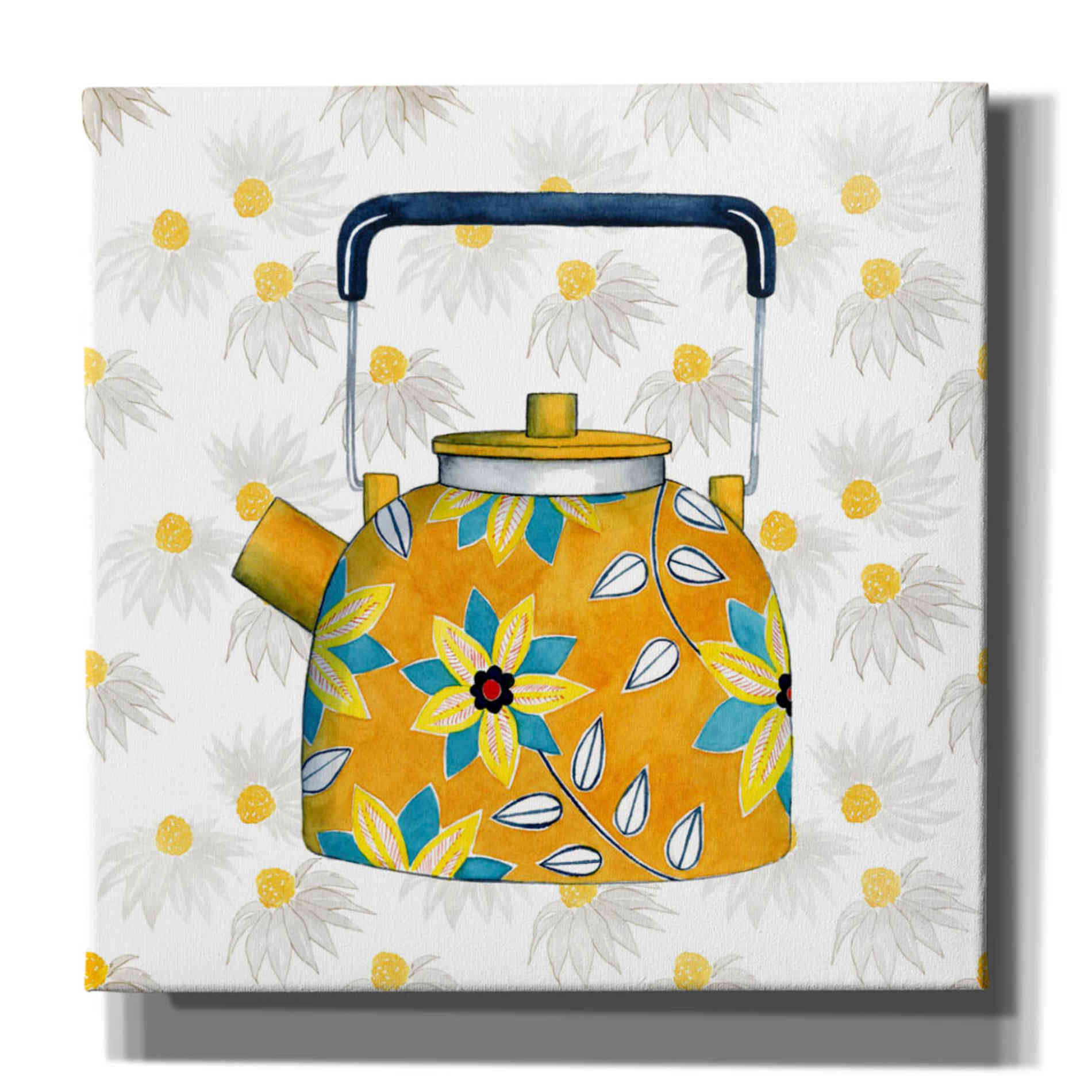 'Sweet Teapot III' by Grace Popp, Canvas Wall Art