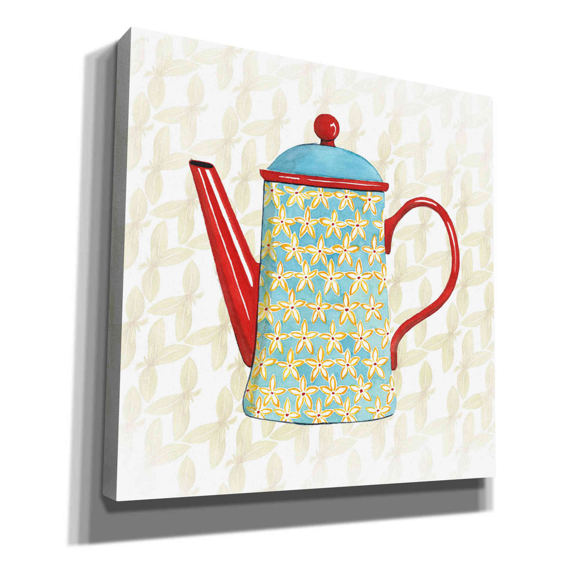 'Sweet Teapot VI' by Grace Popp, Canvas Wall Art