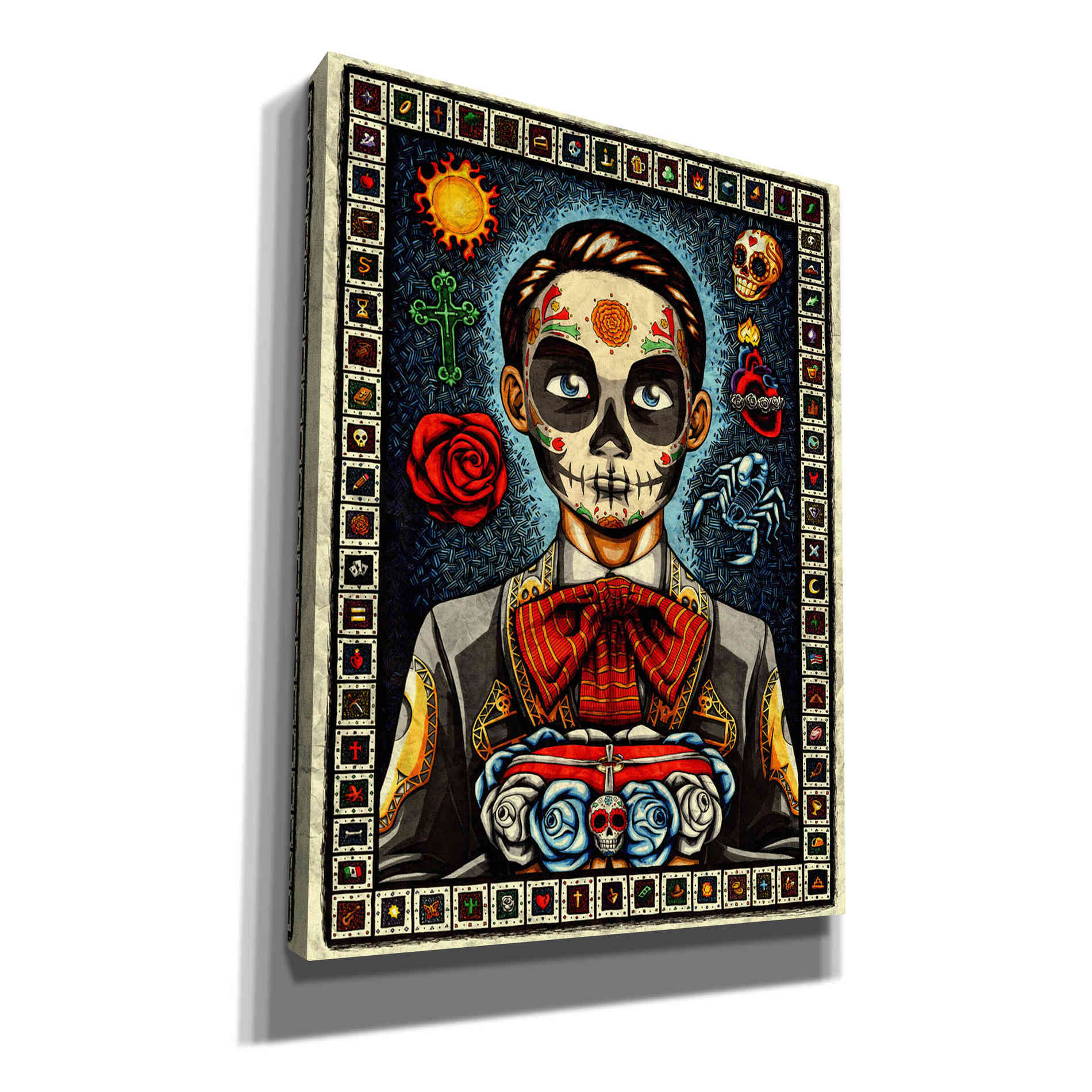 'Muerto' by Nicholas Ivins, Canvas Wall Art