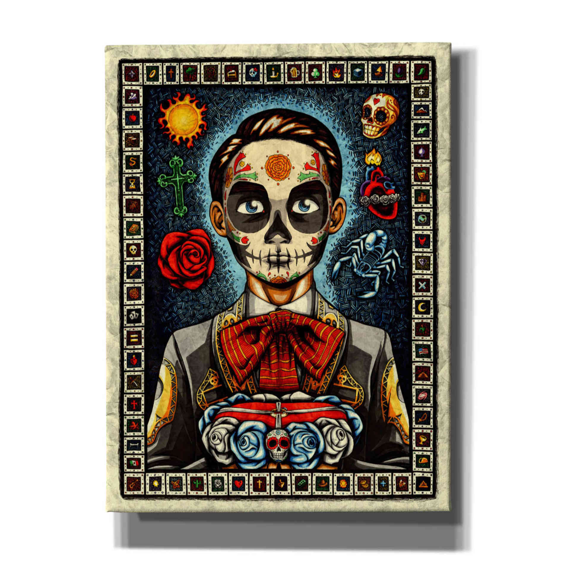 'Muerto' by Nicholas Ivins, Canvas Wall Art