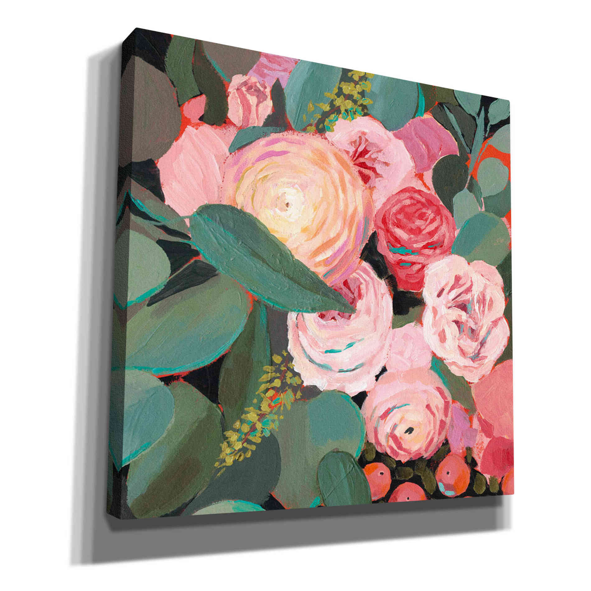'Eucalyptus Bouquet II' by Victoria Borges, Canvas Wall Art