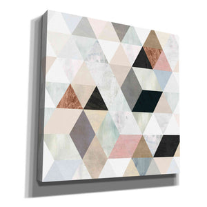 'Watercolor Mosaic II' by Victoria Borges, Canvas Wall Art