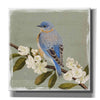 'Bluebird Branch II' by Victoria Borges, Canvas Wall Art