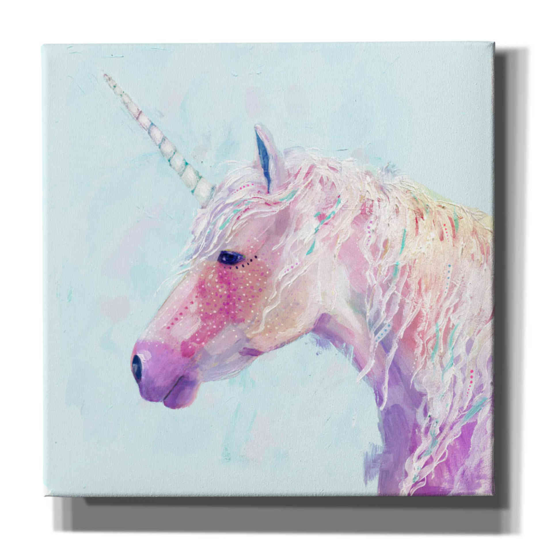'Mystic Unicorn II' by Victoria Borges, Canvas Wall Art