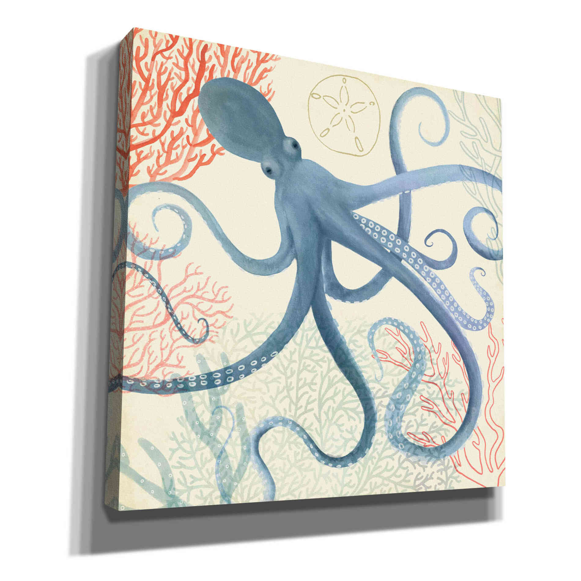 'Underwater Whimsy III' by Victoria Borges, Canvas Wall Art