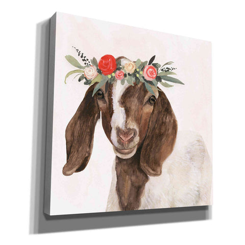 Image of 'Garden Goat II' by Victoria Borges, Canvas Wall Art