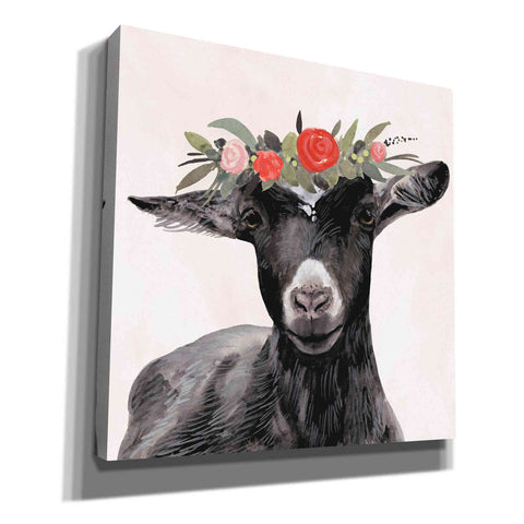 Image of 'Garden Goat III' by Victoria Borges, Canvas Wall Art