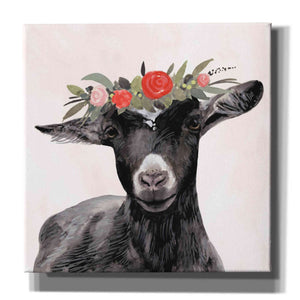 'Garden Goat III' by Victoria Borges, Canvas Wall Art