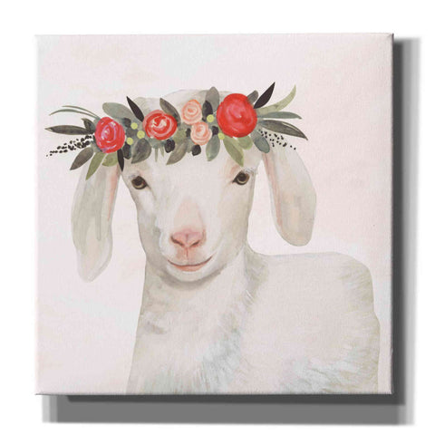 Image of 'Garden Goat IV' by Victoria Borges, Canvas Wall Art