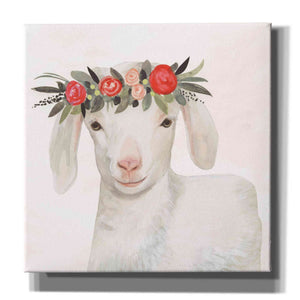 'Garden Goat IV' by Victoria Borges, Canvas Wall Art