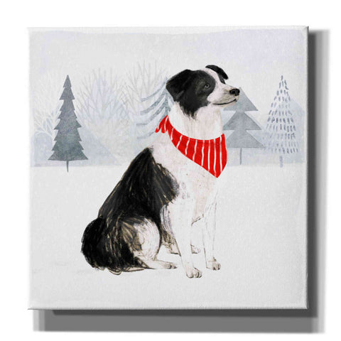 Image of 'Christmas Cats & Dogs II' by Victoria Borges, Canvas Wall Art