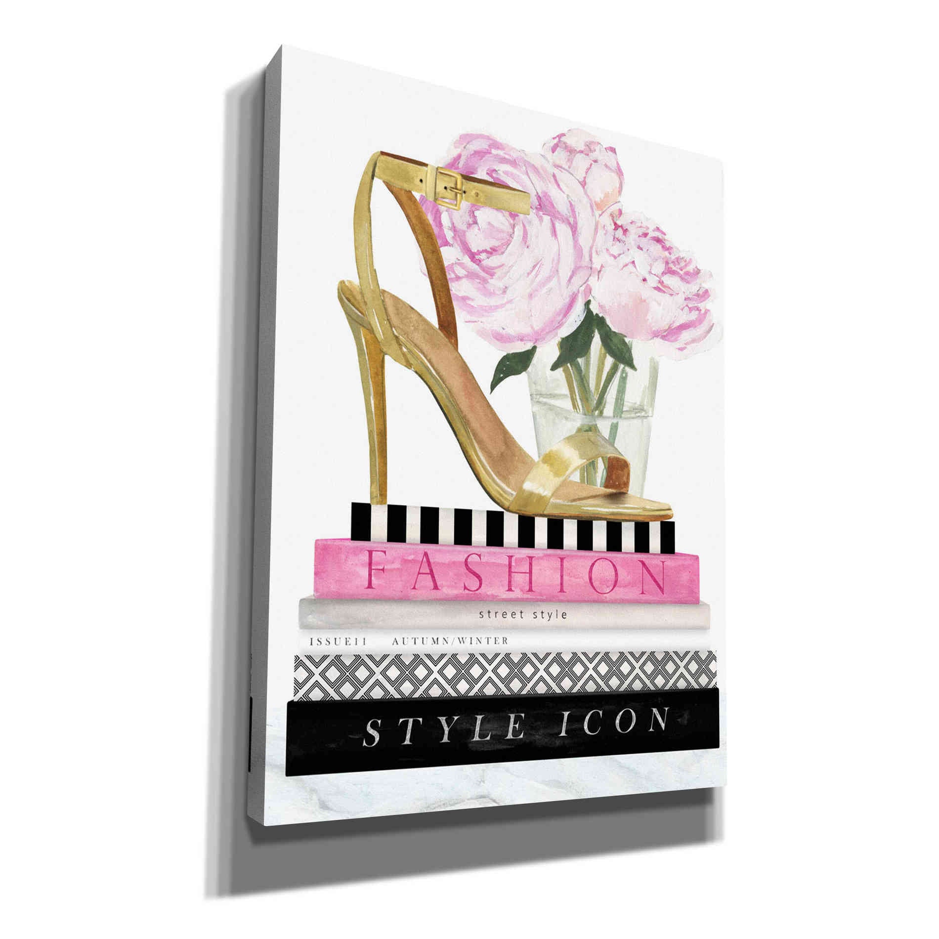 'Get Glam I' by Victoria Borges, Canvas Wall Art