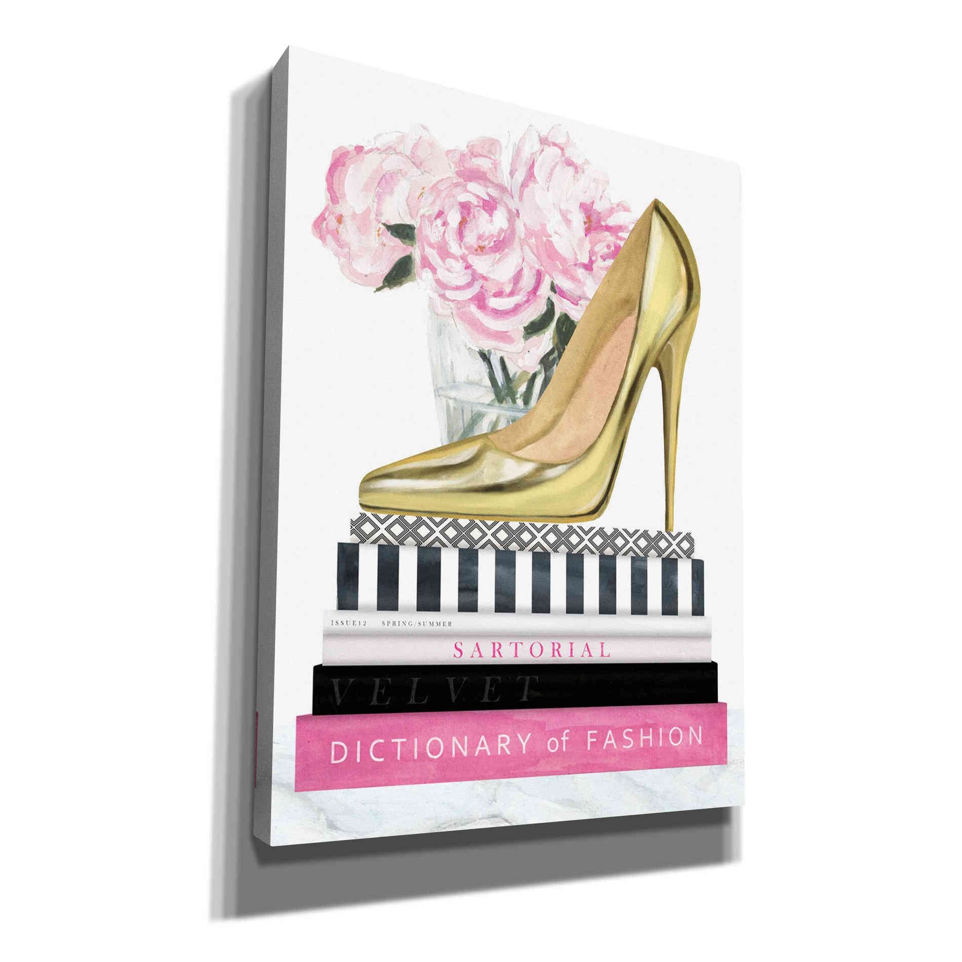 'Get Glam II' by Victoria Borges, Canvas Wall Art