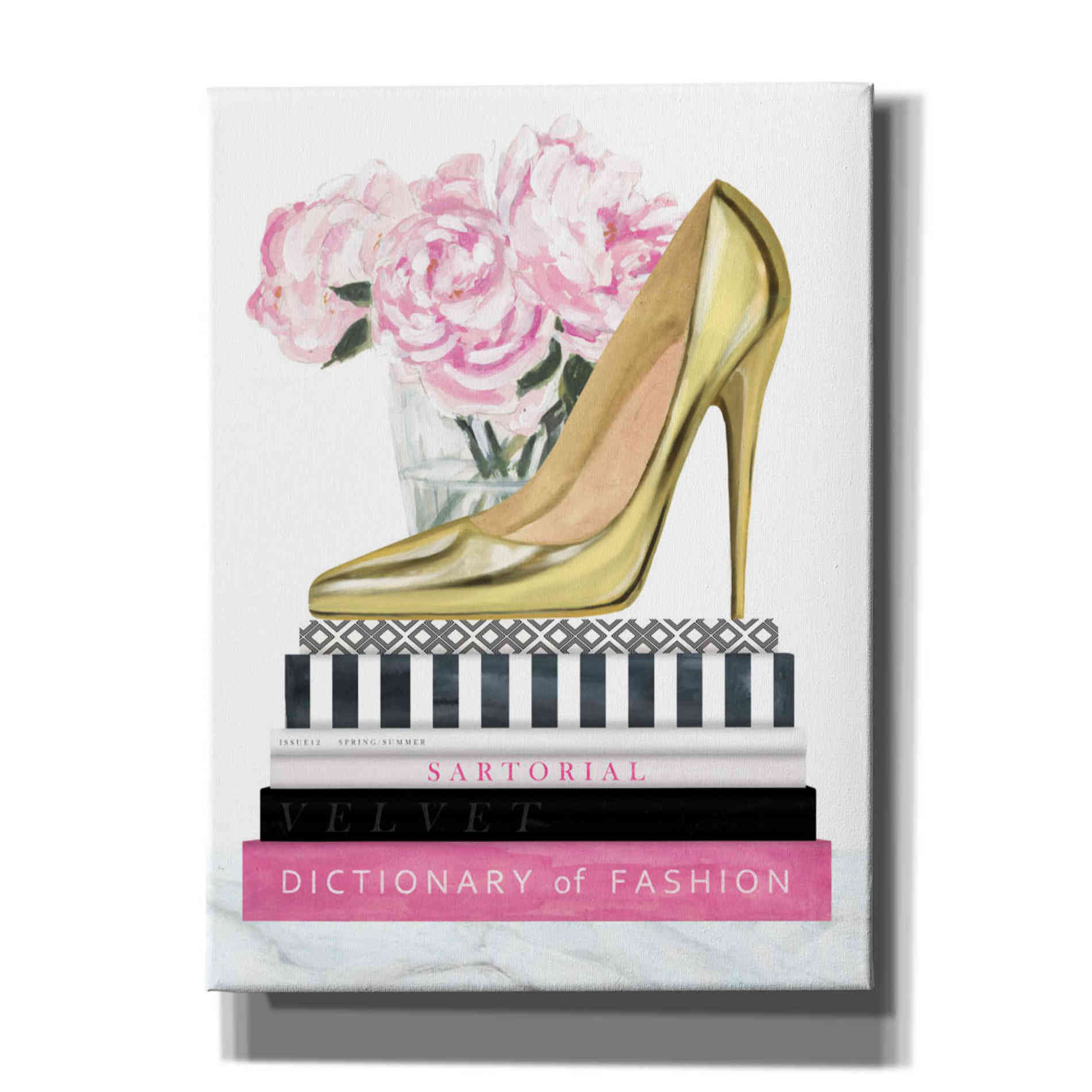 'Get Glam II' by Victoria Borges, Canvas Wall Art