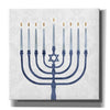 'Sophisticated Hanukkah II' by Victoria Borges, Canvas Wall Art